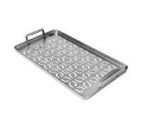 Plaque de cuisson pour gril MODIFIRE 46 x 26 cm, acier inoxidable, Traeger