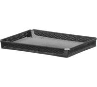 Plaque de cuisson rapide, revêtement antiadhésif renforcé, HENDI, noire, 290 x 190 x (H) 30 mm
