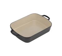 Plaque de cuisson Rectangulaire 37 cm Le Creuset Signature Fonte 20184370000422 Noir Mat