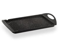 Plaque de cuisson, rectangulaire, antiadhésive, 34x26 cm, compatible gaz et induction