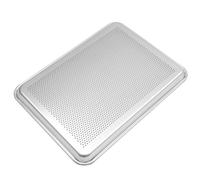 Plaque de Cuisson Rectangulaire Perforée en Alliage D’aluminium Argenté