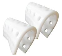 Plaque de Culture Hydroponique Flottante 2 Pièces en Polyéthylène Blanc | Plants et Semis, Base de Plantation Potagère, Usage Serrage, Léger Terre