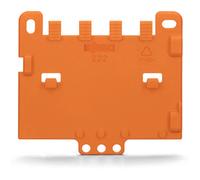 Plaque de décharge de traction pour adaptateur rail DIN Wago 222-505