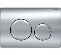 Geberit Delta20 bouton de chasse d'eau pour WC chrome brillant 115.127.21.1