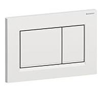 Geberit Sigma20 bouton de chasse d'eau pour WC chrome brillant-chrome mat 115.883.JQ.1