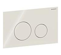 Plaque de déclenchement Geberit Sigma40 115628JL1 Ronde, gris sable, pour double chasse