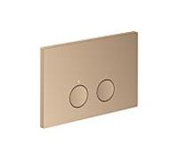 hansgrohe AXOR Plaque de béquille pour iFrame Universal de hansgrohe, 42531300, Couleur: Rouge poli or
