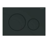 Geberit Bouton de chasse d'eau Sigma pour WC Noir 115.882.16.1