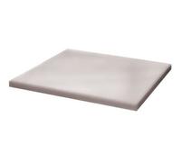 PLAQUE DE DECOUPE POLY COULEUR NATUREL- - - Polyéthylène600 x600xmm