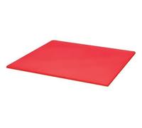 PLAQUE DE DECOUPE POLY COULEUR ROUGE- - - Polyéthylène800 x600xmm