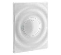 Plaque de dimensions 156x197 mm, couleur blanche alpin, plastique, 1 pièce