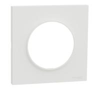 Plaque de finition 1 poste - Odace Origine 2011/2025 - S929702 - Schneider - Blanc