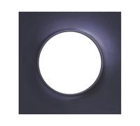 Plaque de finition 1 poste Odace Styl Anthracite Schneider