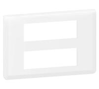 Plaque de finition Blanc MOSAIC 2x6 modules horizontale - LEGRAND - 078836L