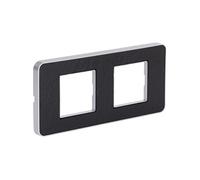 - Plaque de finition double Kalya - Ardoise