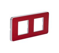 - Plaque de finition double Kalya - Rouge