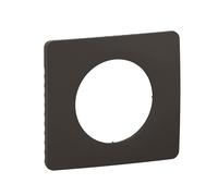 Plaque de finition en saillie Legrand Céliane, 1 poste, noire