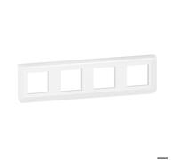 Plaque de finition - LEGRAND - MOSAIC - Blanc - 4x2 modules - Horizontale