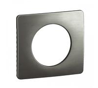 Legrand Plaque de finition métal Céliane 1 poste Acier satiné