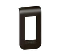 Plaque de finition Mosaic 1 module noir