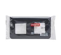 Plaque de finition + support 2x2 modules Mosaic - noir - Legrand