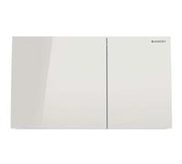 Geberit Sigma70 Plaques de déclenchement pour rinçage à 2 quantités, angulaires, 115622JL1, Couleur: gris sable / verre - CM