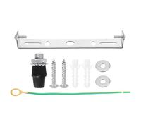 Plaque de fixation pour plafonnier SOURCING MAP Plaque Suspendre 120x20x16mm Éclairage Fixture Support pour Lustre 1 Kit