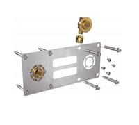 Plaque de fixation robinet ROBIFIX F1/2'' à glissement PER 16 WATTS 008824