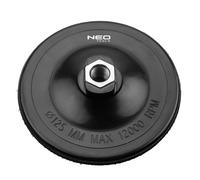 Plaque de fixation Velcro 125 mm x 4 mm, filetage M14