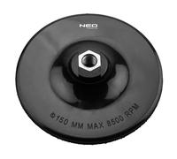 Plaque de fixation Velcro 150 mm x 12 mm, filetage M14