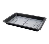 Plaque de four avec pochoir pour gâteau terrain de foot Zenker Spécial football ref 62290 Transparent,Noir G
