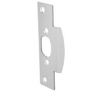 Plaque de Gâche de Porte à Quatre Vis en Acier Inoxydable | Design Plat Étroit Guide, Action de Loquet Fluide, Adaptée aux Portes de Chambre et Verrous à Pêne