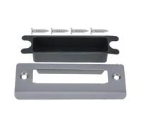 Plaque de Gâche Renforcée en Acier Inoxydable, 1 Set