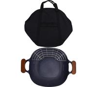 Plaque de gril coréenne Chauffage rapide Non-stick -Revêtement en alliage d'aluminium BBQ Poêle à griller pour le camping en plein air