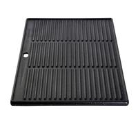 Allgrill plaque en fonte 1/2 pour barbecue à gaz Festival, Major et Impuls 31,5 x 42 cm plaque de cuisson en fonte