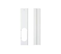 Plaque de kit de fentre joint rglable pour climatiseur portable avec tuyau dchappement 2 pices 55 x 10 cm PZCC