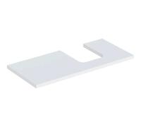 Geberit One plan de lavabo 505314002 105 x 3 x 47 cm, blanc / laqué mat, découpe à droite