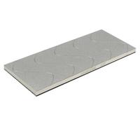Plaque de meulage diamantée de 10 pouces, idéale pour l'aplanissement des meules