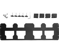 Plaque de montage adaptée à la boîte à outils roulante Packout ou au support de rangement Rail Organizer en alliage d'aluminium