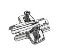 Plaque de montage cruciforme avec réglage en hauteur pour Sensys, Novisys et Intermat - HETTICH - 9071625