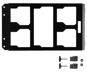 Plaque de montage, fixation sur la poignée de la caisse à outils à roulettes, support de rangement pour le système de caisses à outils Packout