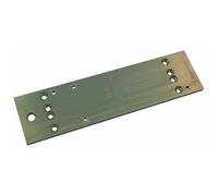 Plaque de montage pour ferme-portes séries TS 3000 et TS Wood - noir GEZE