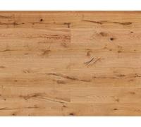Plaque de parquet en chêne, raboté, biseauté, huilé transparent - Système de clic déroulant - Format : 1900 x 190 x 14 mm (parquet | 1m², chêne huilé transparent)
