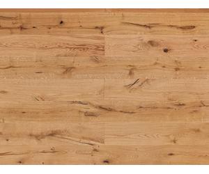 Plaque de parquet en chêne, raboté, biseauté, huilé transparent - Système de clic déroulant - Format : 1900 x 190 x 14 mm (parquet | 1m², chêne huilé transparent)