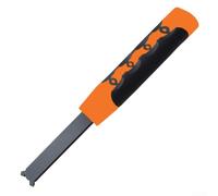 Plaque de plâtre, outil à main portable en alliage pour couper des panneaux de silicate, des cloisons sèches, des cloisons de séparation et du plafond, acier robuste, plastique 190 mm, orange et noir
