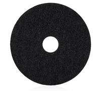 Plaque de ponçage noire, diamètre 406 mm, pour ponceuse de sol, lot de 5 pièces