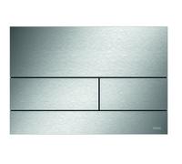 Tece Square II bouton de chasse d'eau pour WC acier 9.240.830