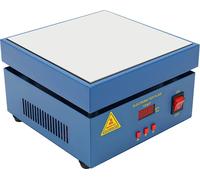 Plaque de préchauffage pour soudure - 946 - Puissance 800 W - LCD - Température 50–400 °C - Précision ±2 °C - CA 220–250 V - Dimensions 20 x 20 cm - Blanc
