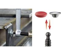Bessey BESSEY Assortiment de rotules 8 pièces, ⌀ plaque de pression : 27 mm Quantité:1