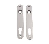 Plaque de propreté en alu anodisé pour serrure à encastrer Fortylock LOCINOX